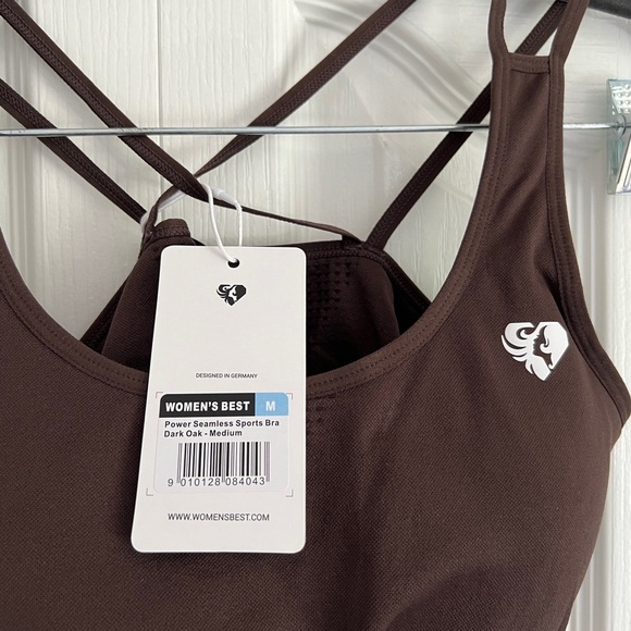 Women’s Best Brown Power Seamless Sports Bra - Picture 2 of 3